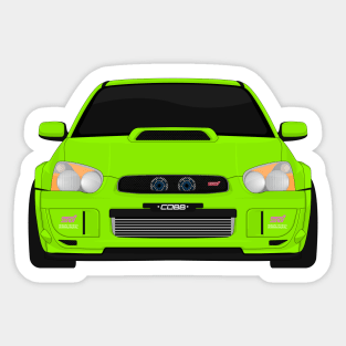 IMPREZA LIME Sticker